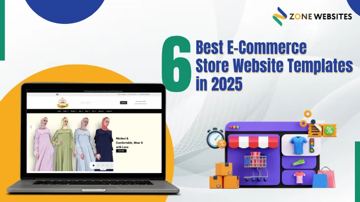 6 Best E-Commerce Store Website Templates in 2025