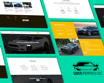 Loco | Car Rental Booking Service Website Template