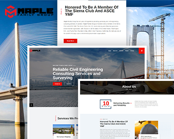 Consulting Services for Civil, Construction, Survey Website Layout