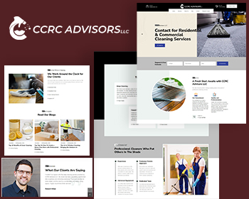 Professional Cleaning Services Website Design