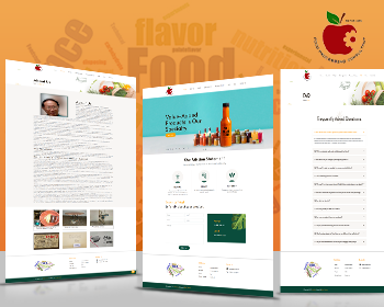 Organic Food Processing Solutions Website Design