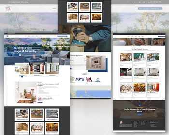 Professional Carpenter Services Website Template