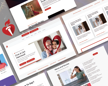 Health Care Charity & Nonprofit Organization Website Layout