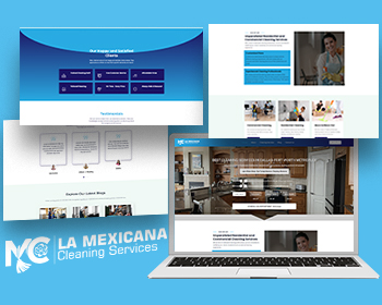 Top-Notch Home & Commercial Cleaning Services Website Layout