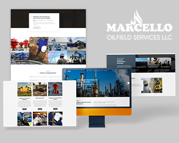 Professional Website Layout for Oil and Gas Businesses