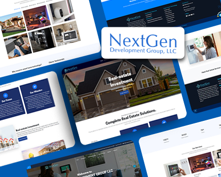 Exclusive Real Estate Solutions Provider Website Layout