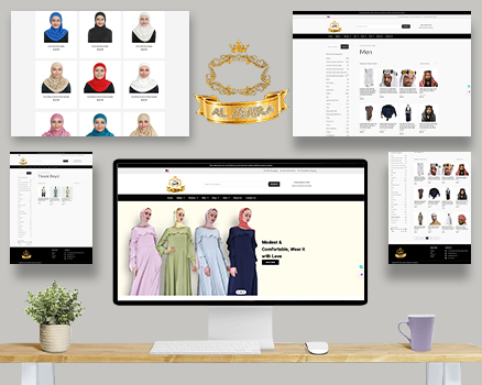 hijab website design