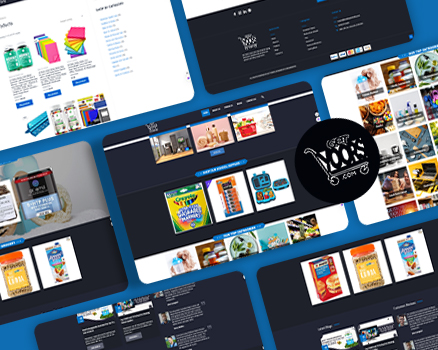 Fully Responsive Website Template for Online Shopping