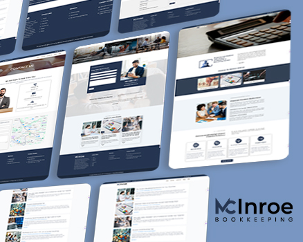 Professional Accounting & Bookkeeping Services Website Design