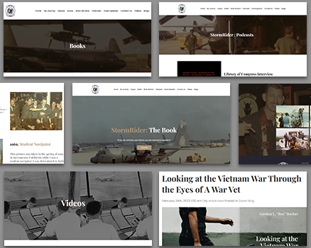 Versatile Website Template for Book Writers and Authors