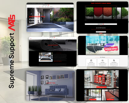 Residential and Commercial Floor Mats Website Theme