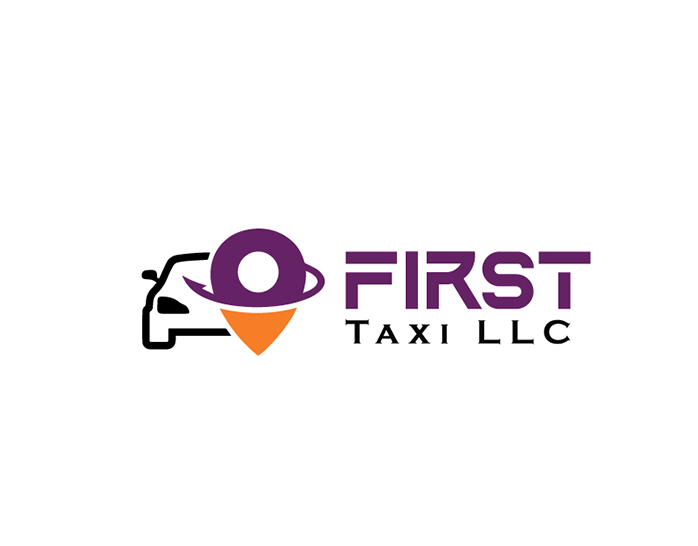 FIRST TAXI LLC | Logo Design for Electric Cab Service