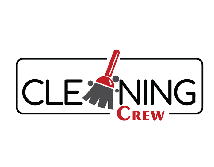 CLEANING CREW | Full Home Cleaning Services Logo Design