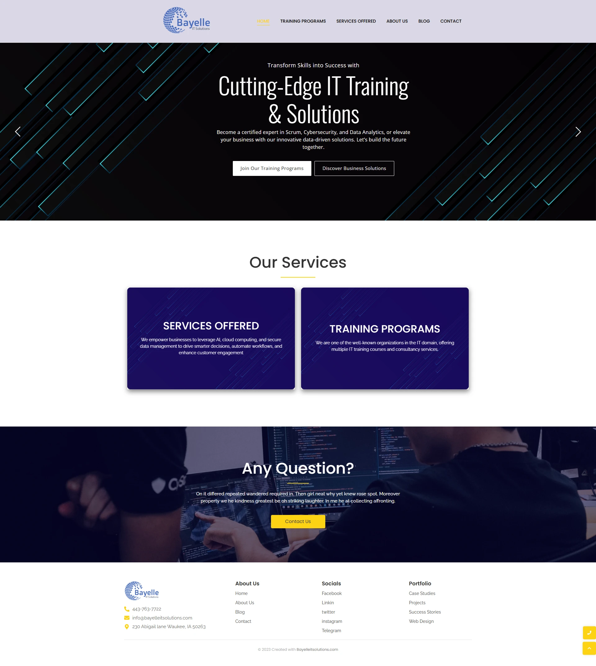 Premium-Quality Institute Website Design for Education