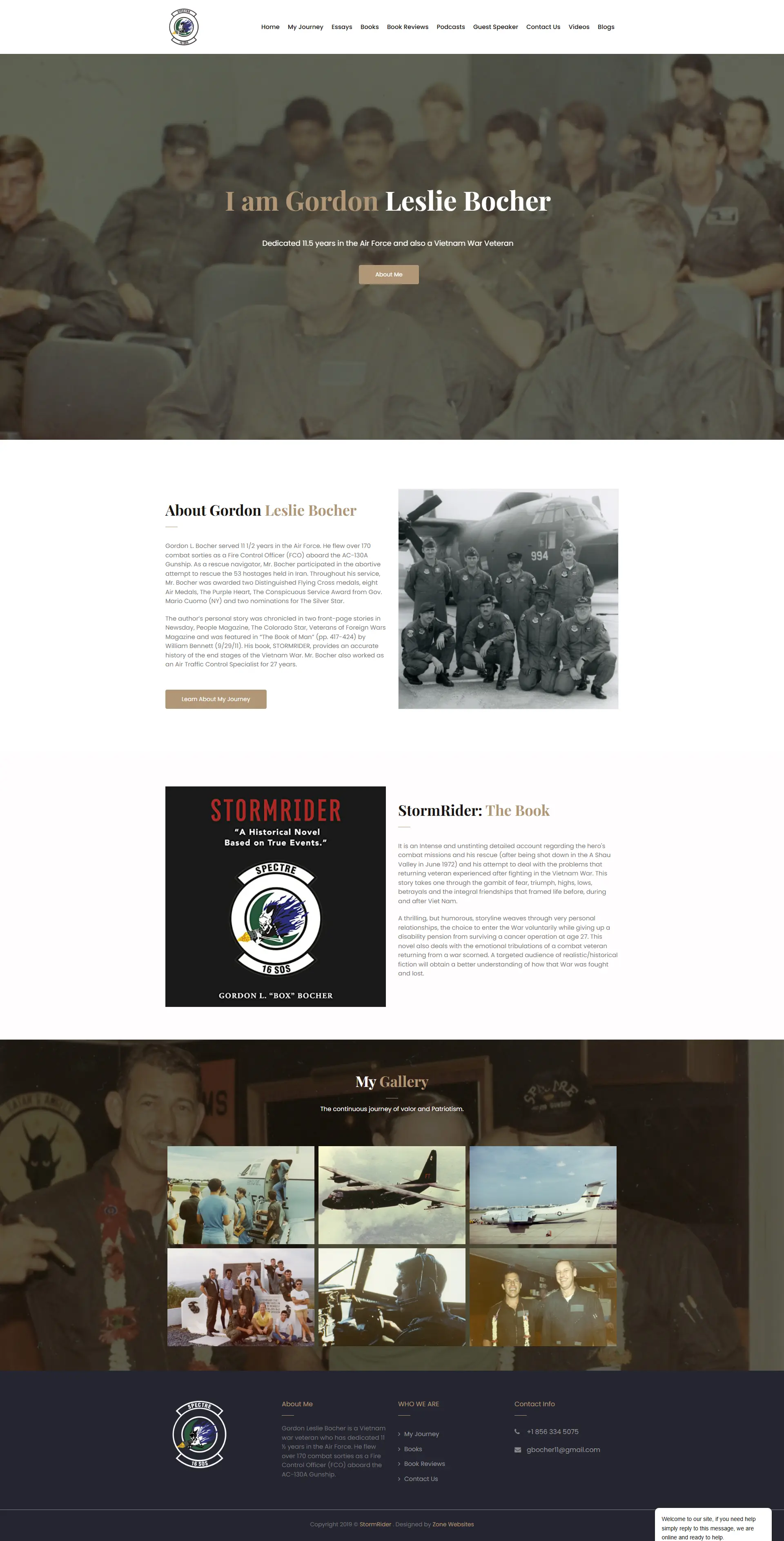 Versatile Website Template for Book Writers and Authors